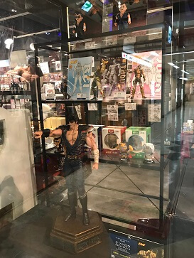 北斗の拳墓場の画廊中野店イベント3ショーウィンドウ